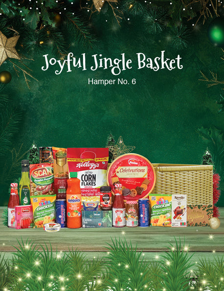 Joyful Jingle Basket, Hamper No 06