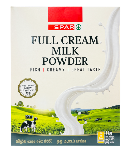 SPAR Full Cream Milk Powder, 1Kg