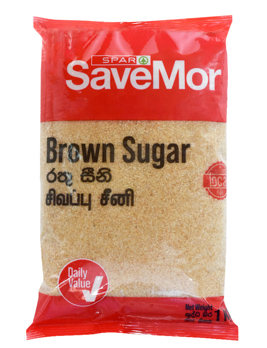 SPAR SAVEMOR Brown Sugar, 1Kg