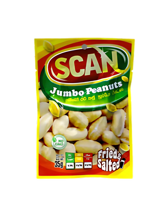 Scan Jumbo Peanuts, 35G