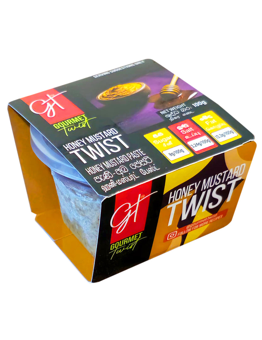 GOURMET TWIST Honey Mustard Twist, 100g