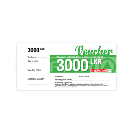 SPAR Gift Voucher Rs. 3,000